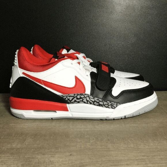 Air Jordan Legacy 312 GS Low Shoes Fire Red CD9054-160 Women's 8.5 Youth Size 7Y - Picture 1 of 7